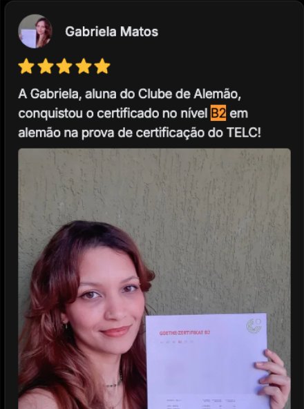 Depoimento de Gabriela