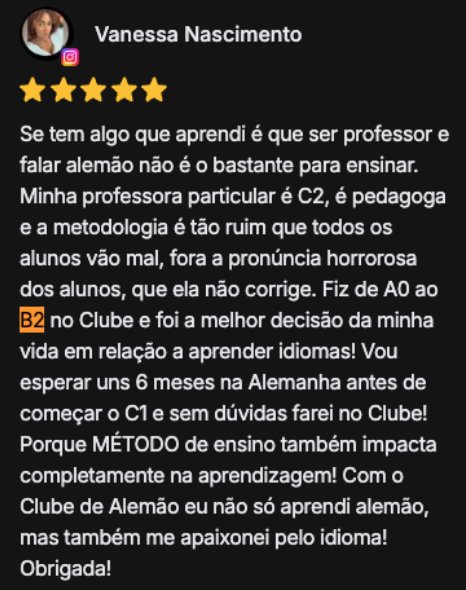 Depoimento de Vanessa